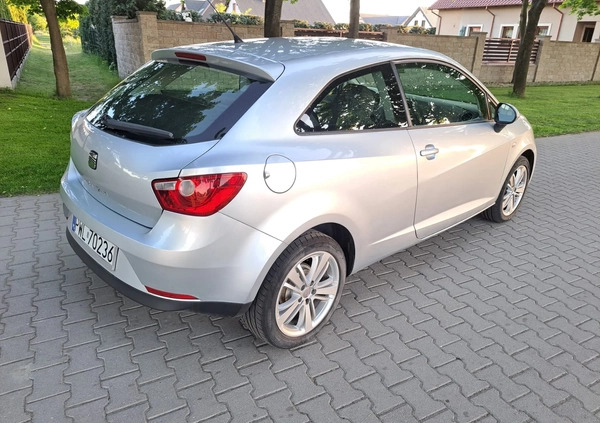 Seat Ibiza cena 15000 przebieg: 168000, rok produkcji 2008 z Gościno małe 92